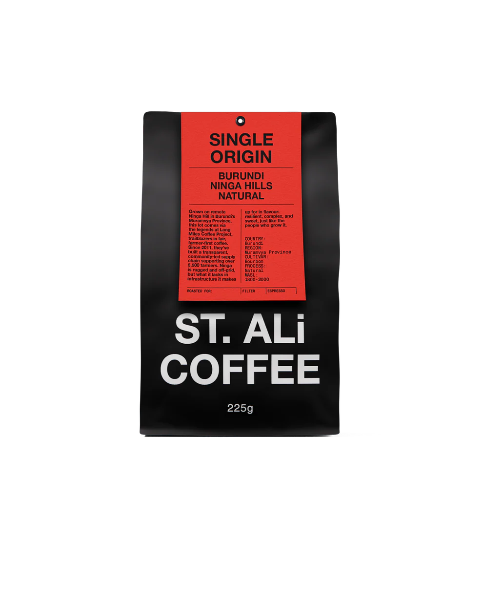 Burundi Ninga Hills Espresso