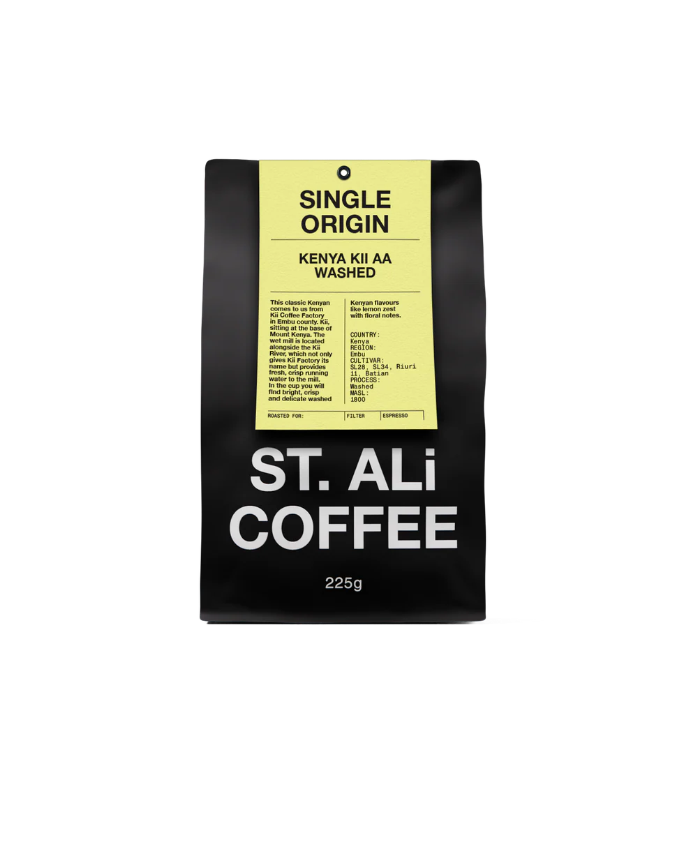 Kenya Kii AA Espresso