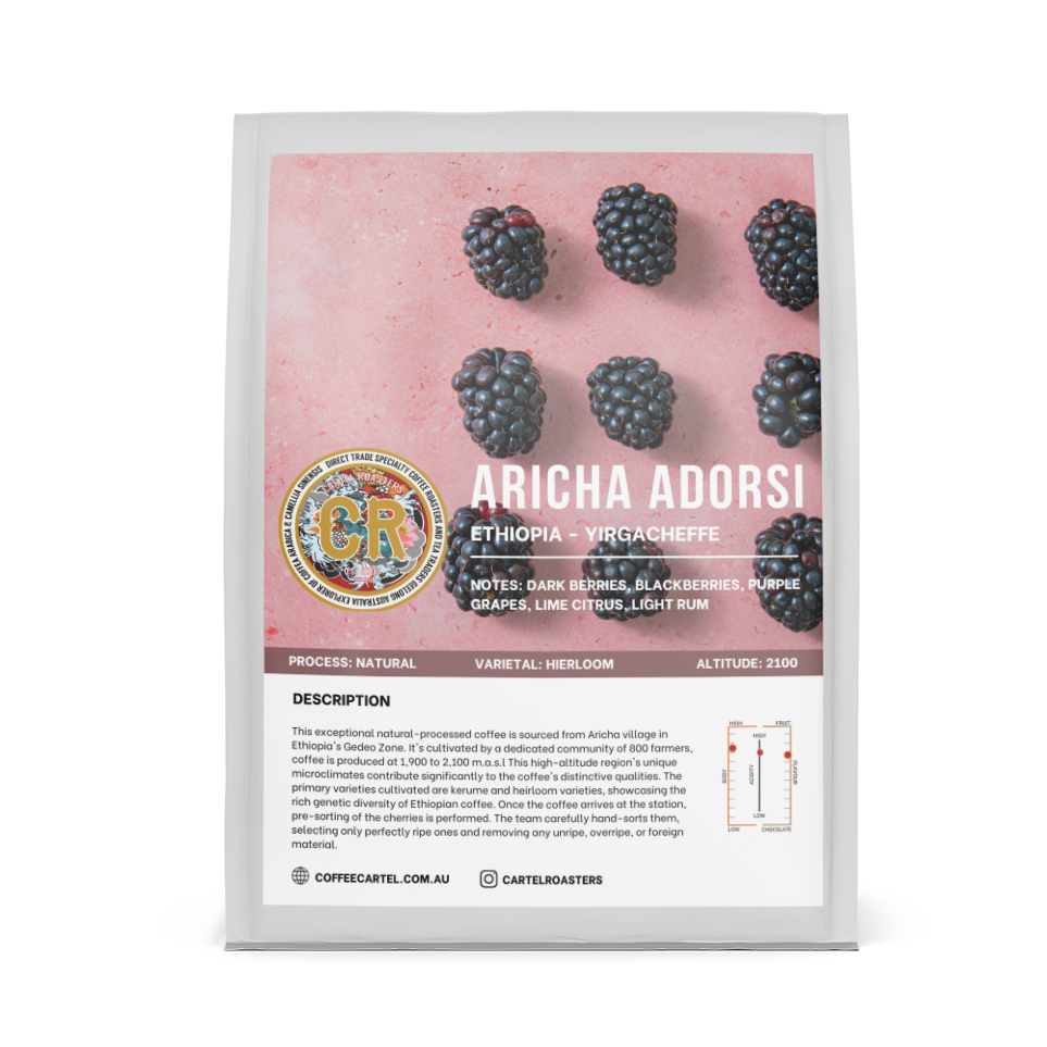 Ethiopia Aricha Adorsi Yirgacheffe Espresso