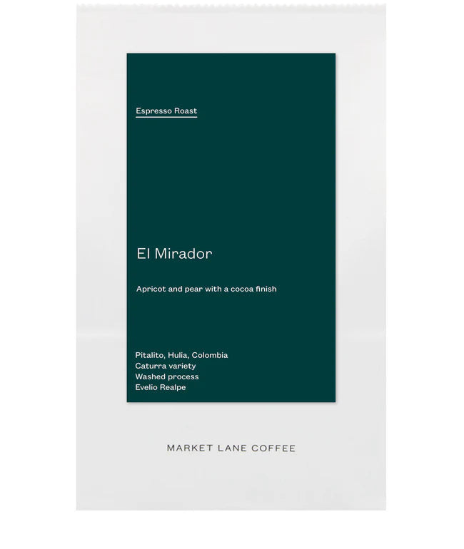 Colombia El Mirador Espresso