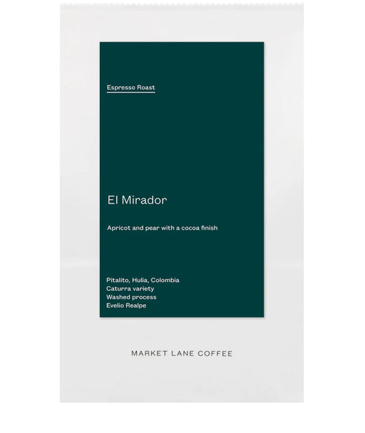 Colombia El Mirador Espresso
