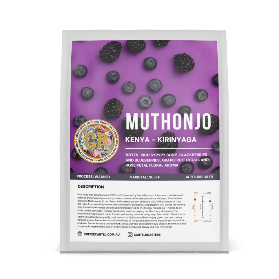 Kenya Muthonjo Kirinyaga Espresso